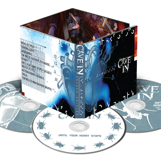 Cave In "Until Your Heart Stops" (Reissue) Deluxe 3xCD