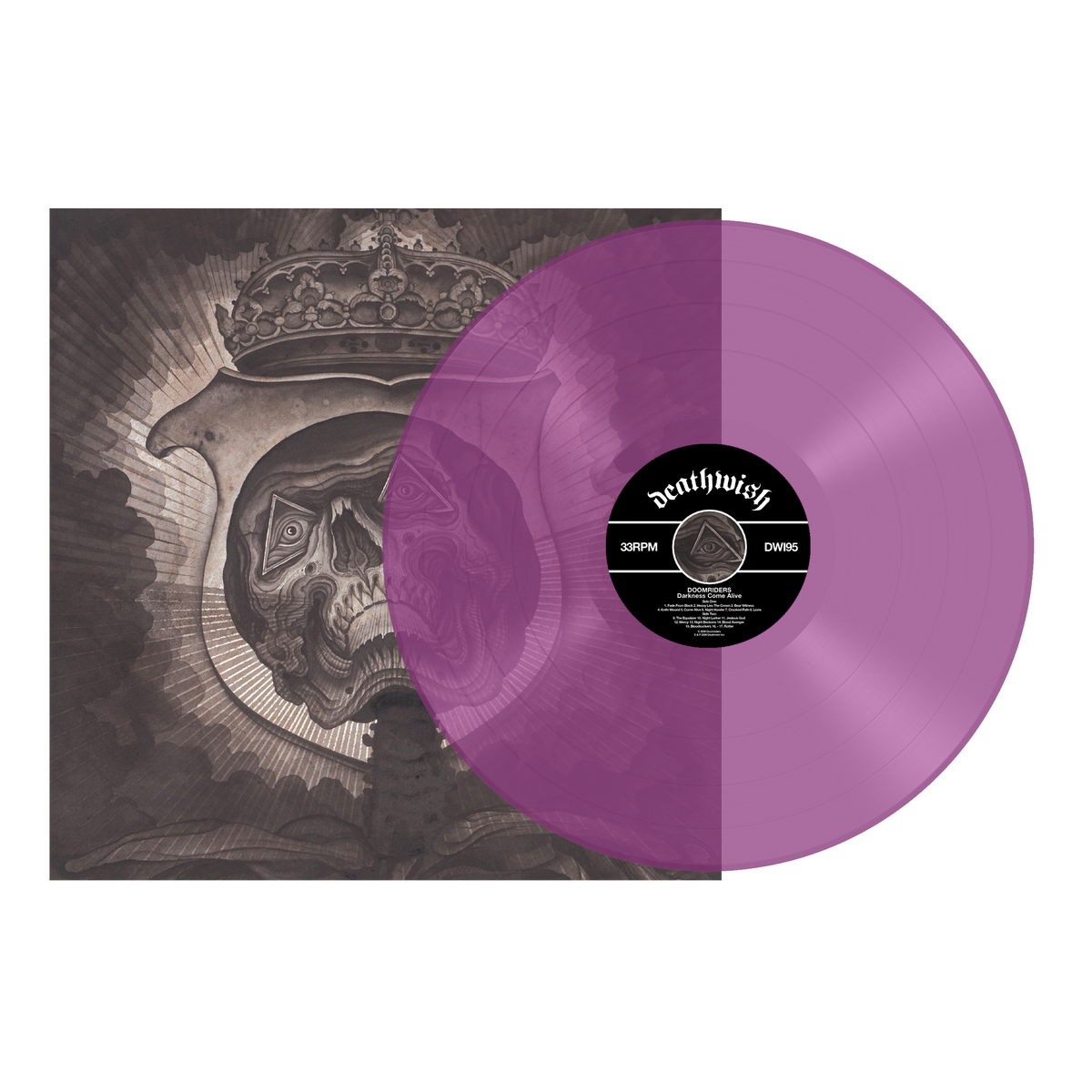 Doomriders "Darkness Come Alive" LP