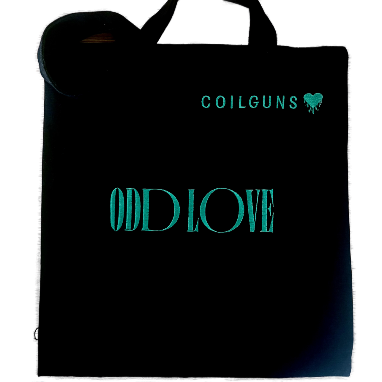 Coilguns "Odd Love" Embroidered Totebag