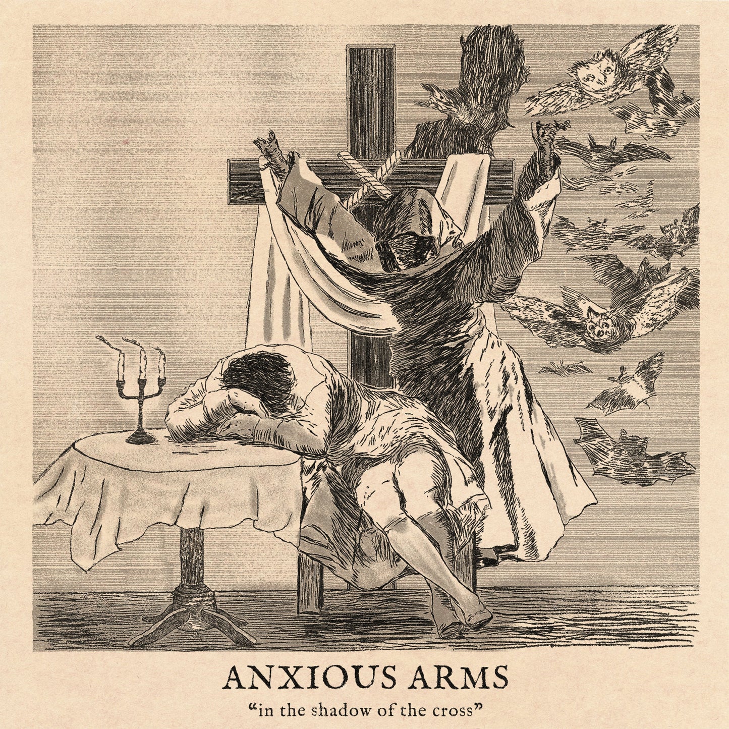 Anxious Arms "In the Shadow of the Cross" LP