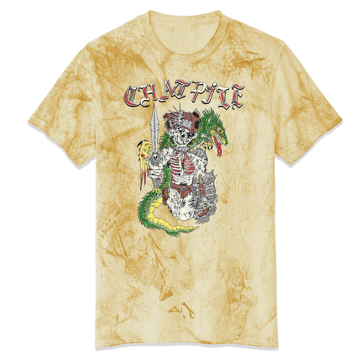 Chat Pile "Dragonslayer" Citrine T-Shirt