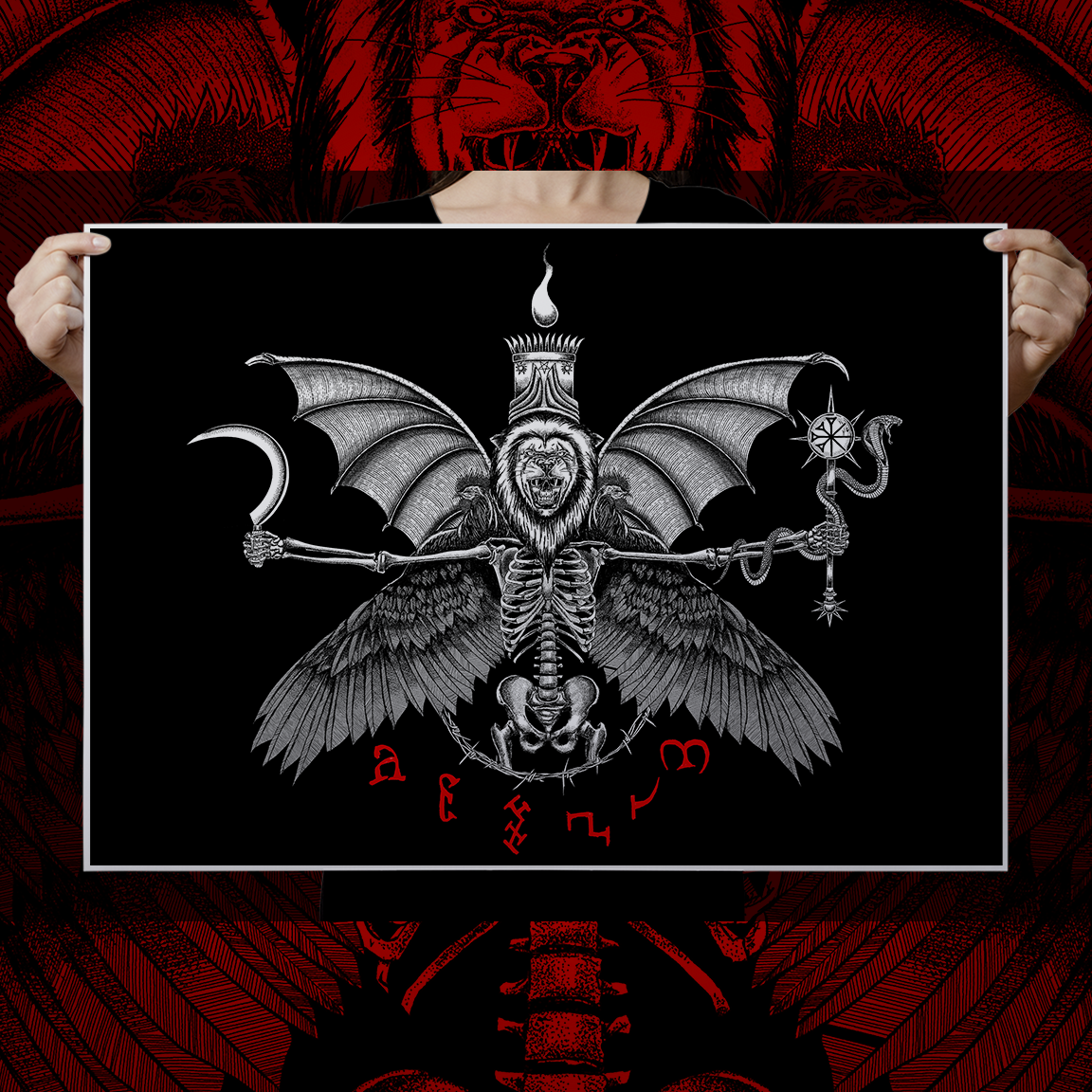 Anthony Lucero "War, Disease, Death" Giclee Print