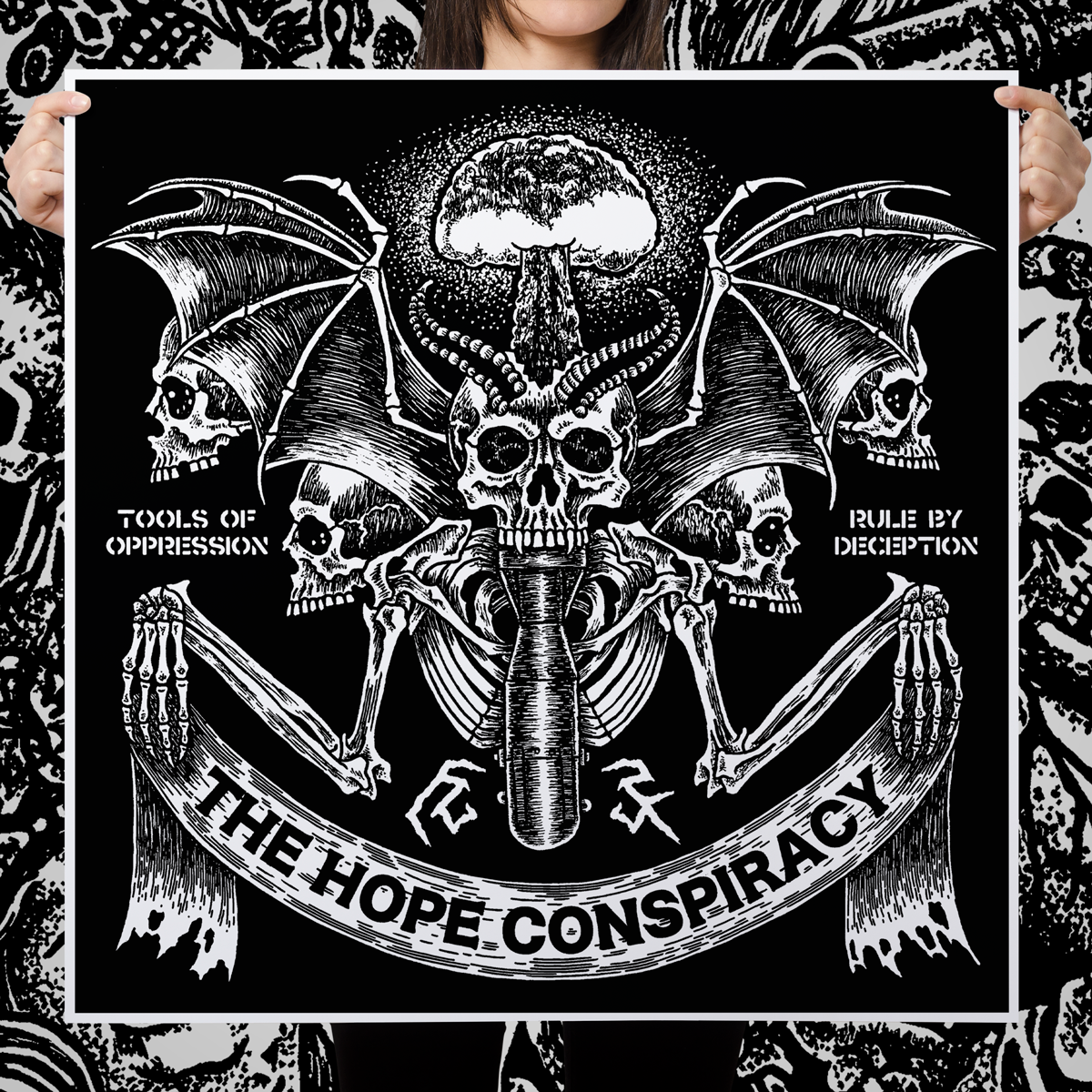 The Hope Conspiracy "Tools Of Oppression, Rule by Deception" Giclee Print