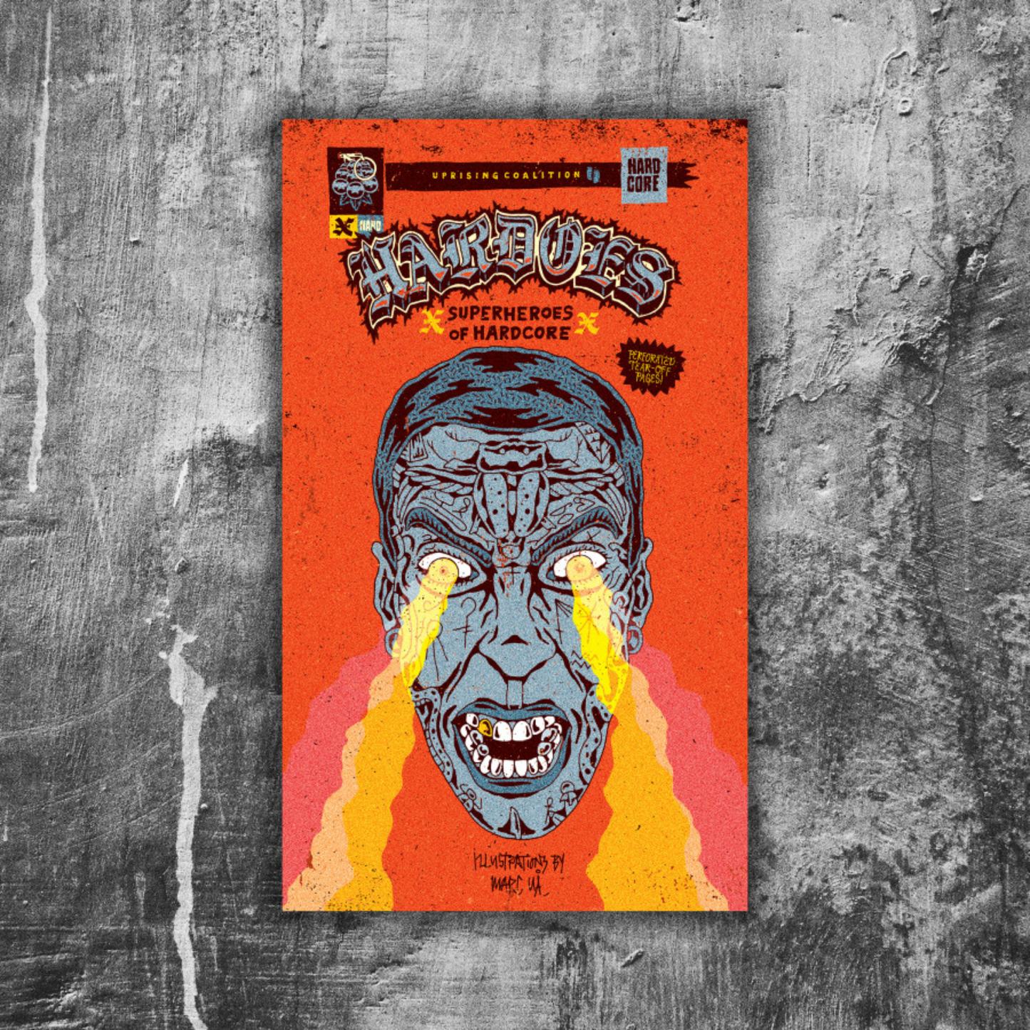 "Hardoes - Superheroes Of Hardcore" By Mark Uå Book