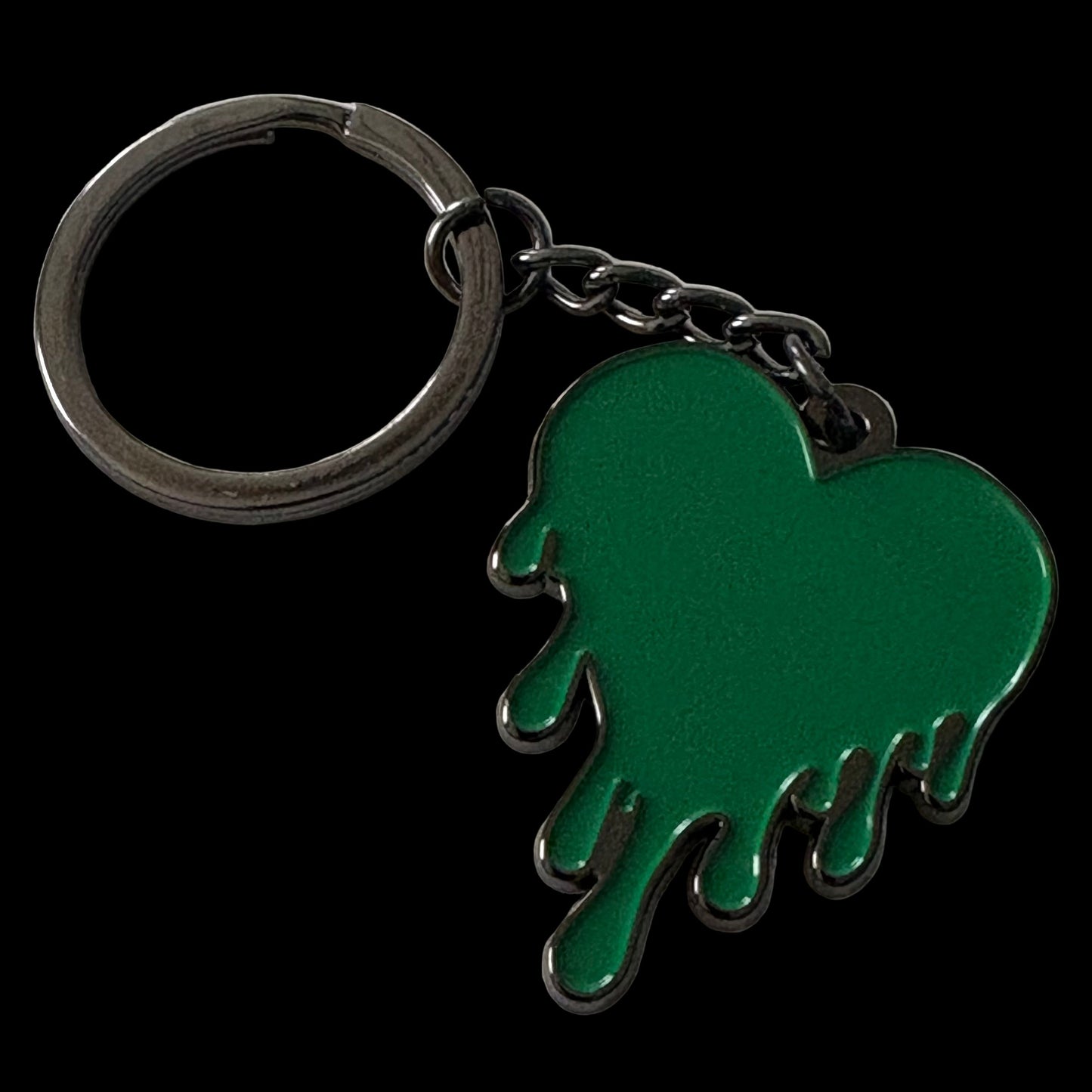 Coilguns "Odd Heart" Metal Keychain