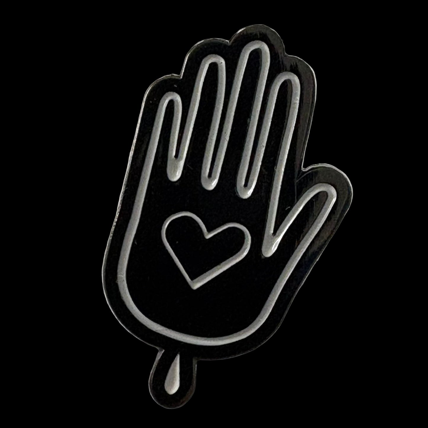 Coilguns "Odd Hand" Enamel Pin