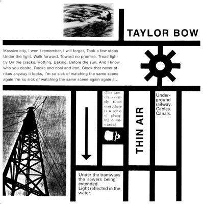 Taylor Bow "Thin Air" LP
