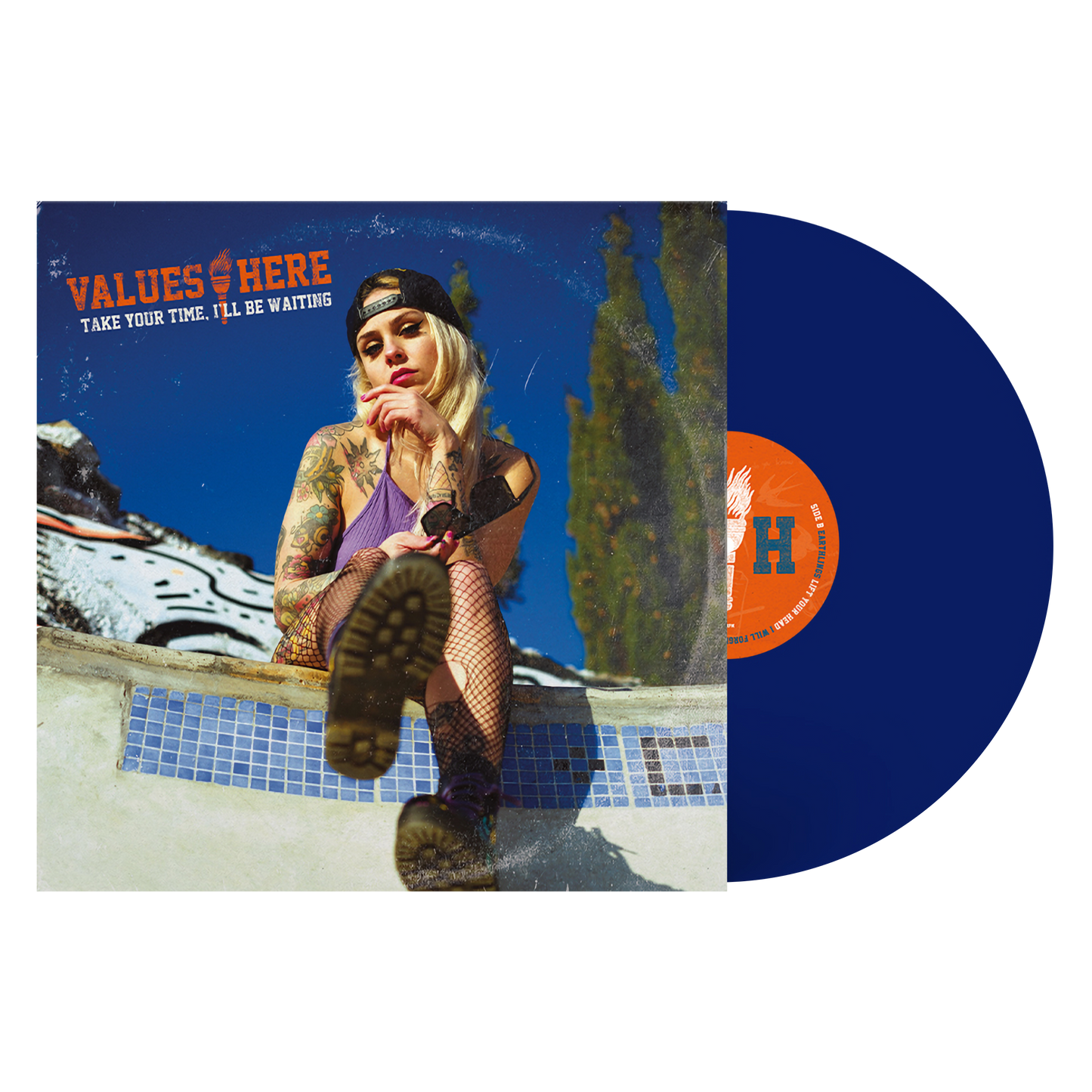 Values Here "Take Your Time, I'll Be Waiting" LP