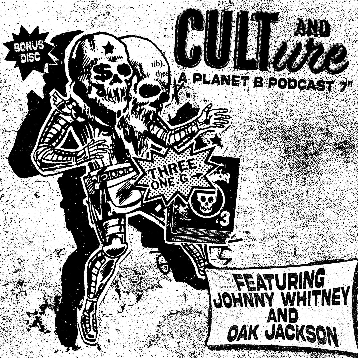 Planet B "Cult and Culture Podcast" Bonus 7"EP