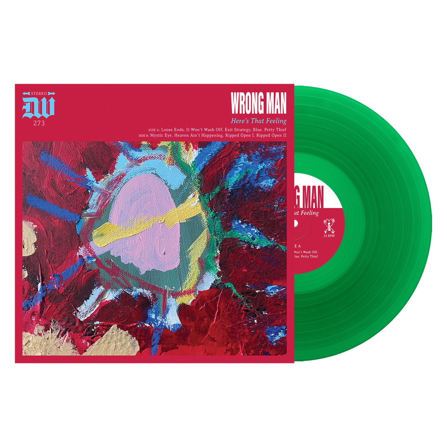 Wrong Man "Here's That Feeling" LP