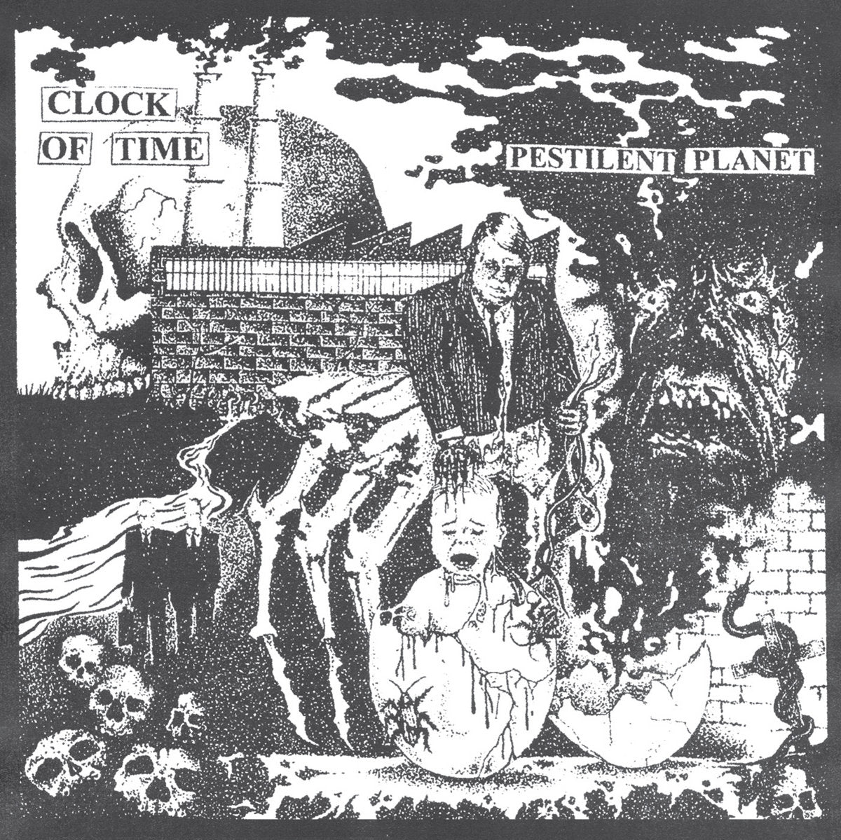 Clock Of Time "Pestilent Planet" LP