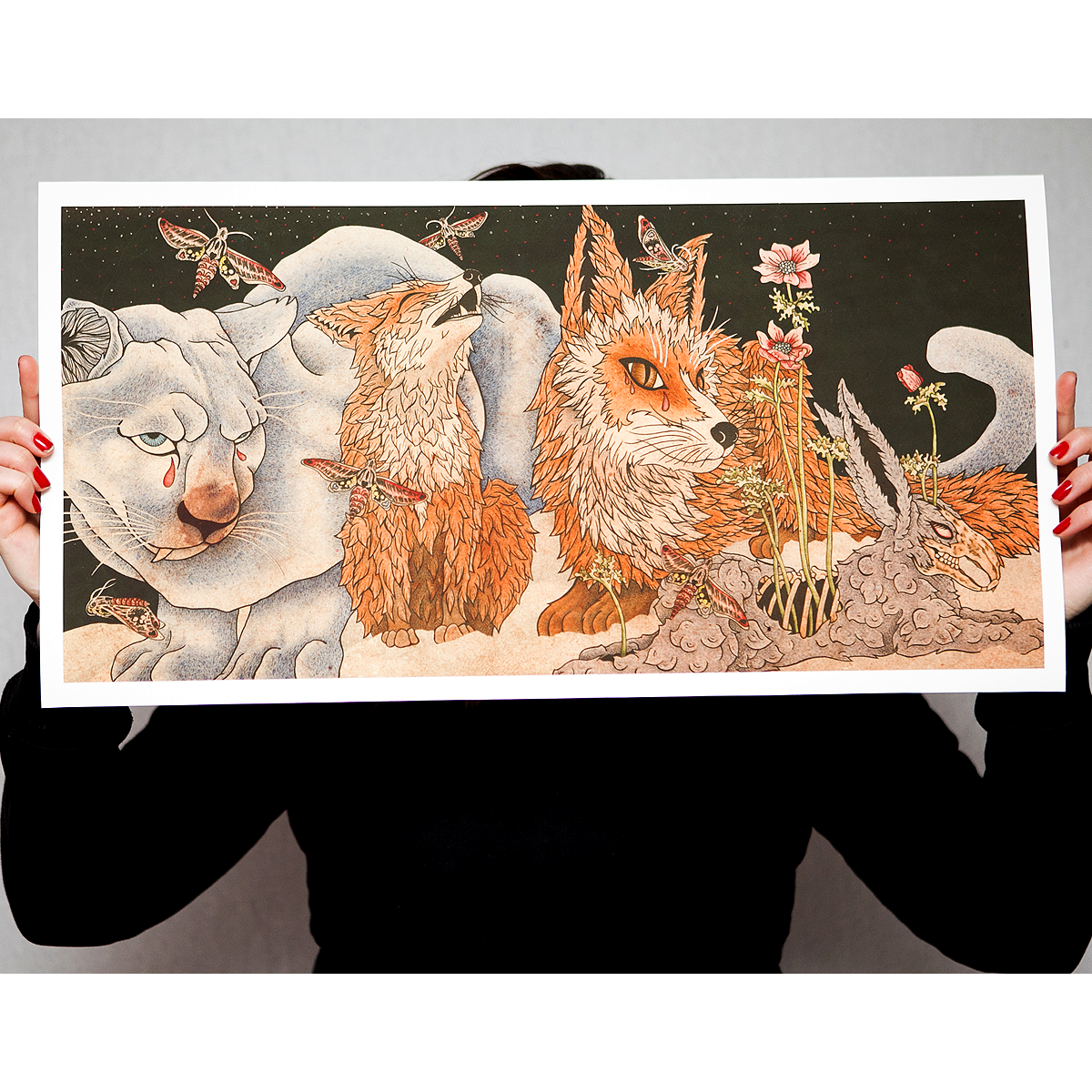 Planes Mistaken For Stars "Prey" Giclee Print