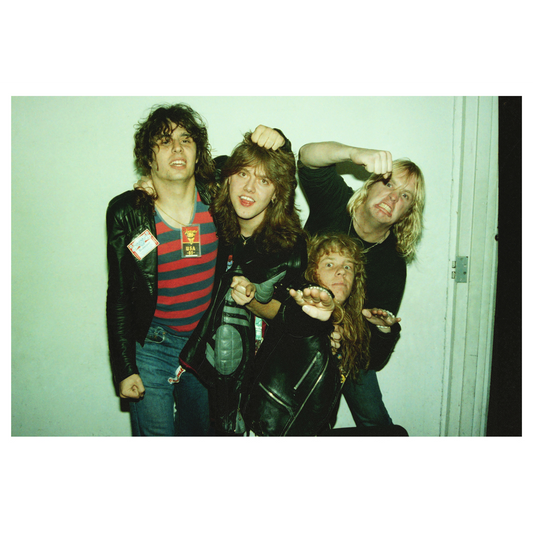 Harald Oimoen "Slayer vs. Metallica: Seattle, WA (1985)" Giclee Print