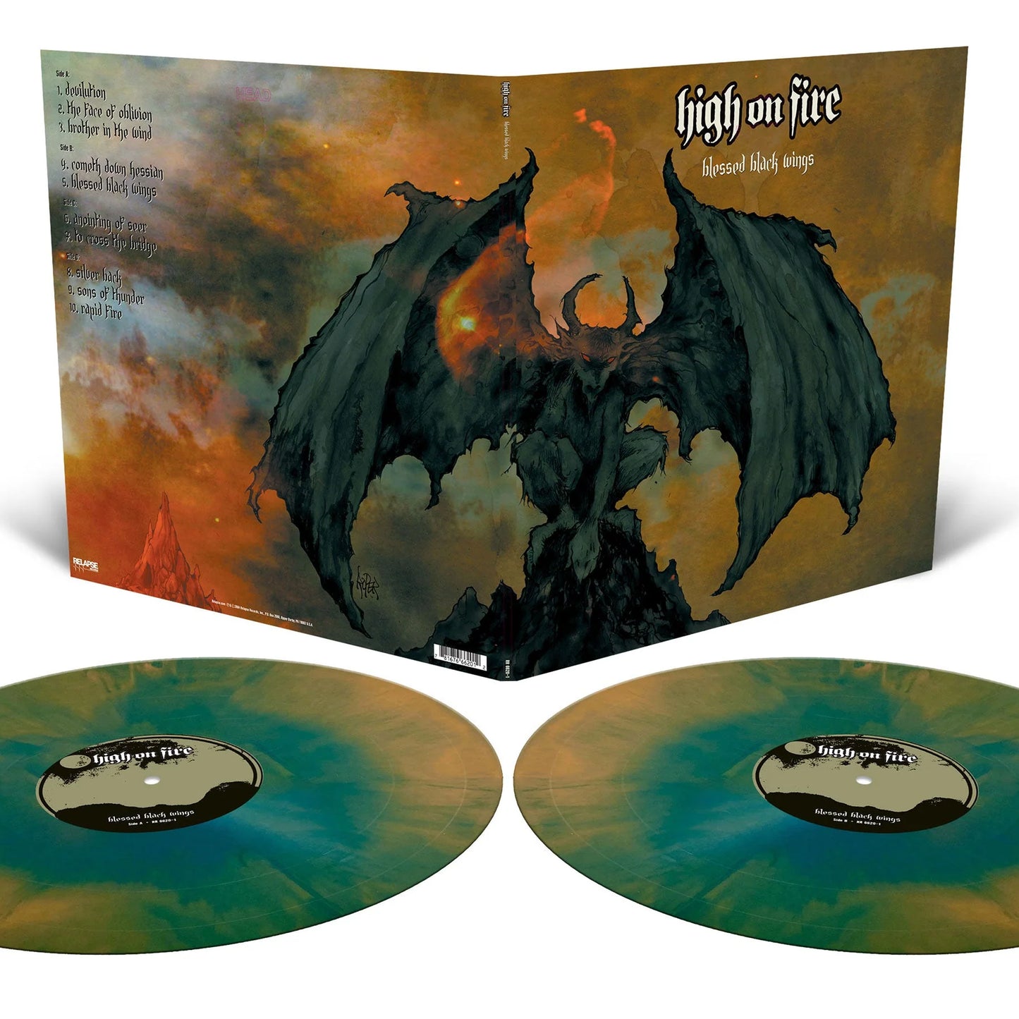 High on Fire "Blessed Black Wings" 2xLP