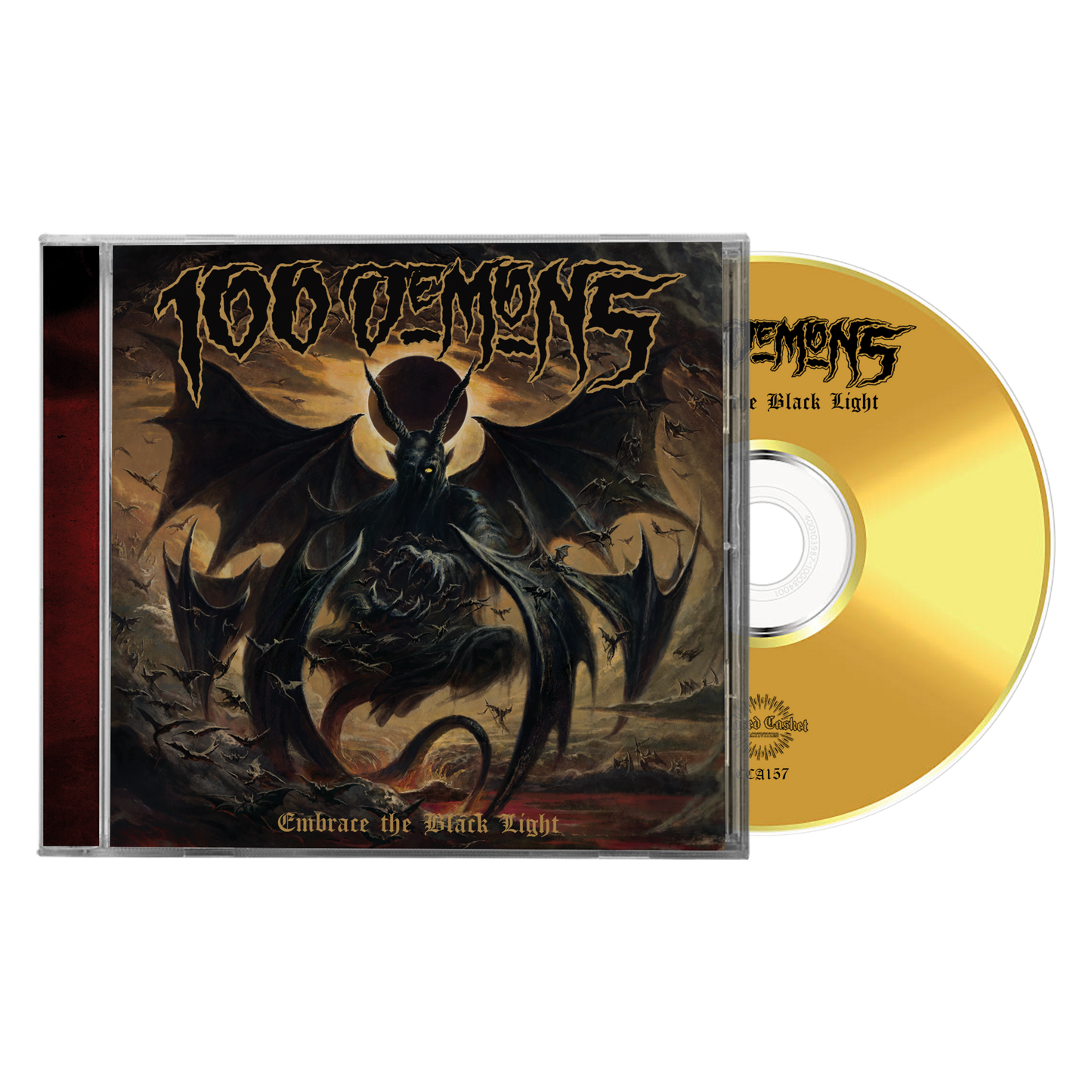 100 Demons "Embrace The Black Light" CD