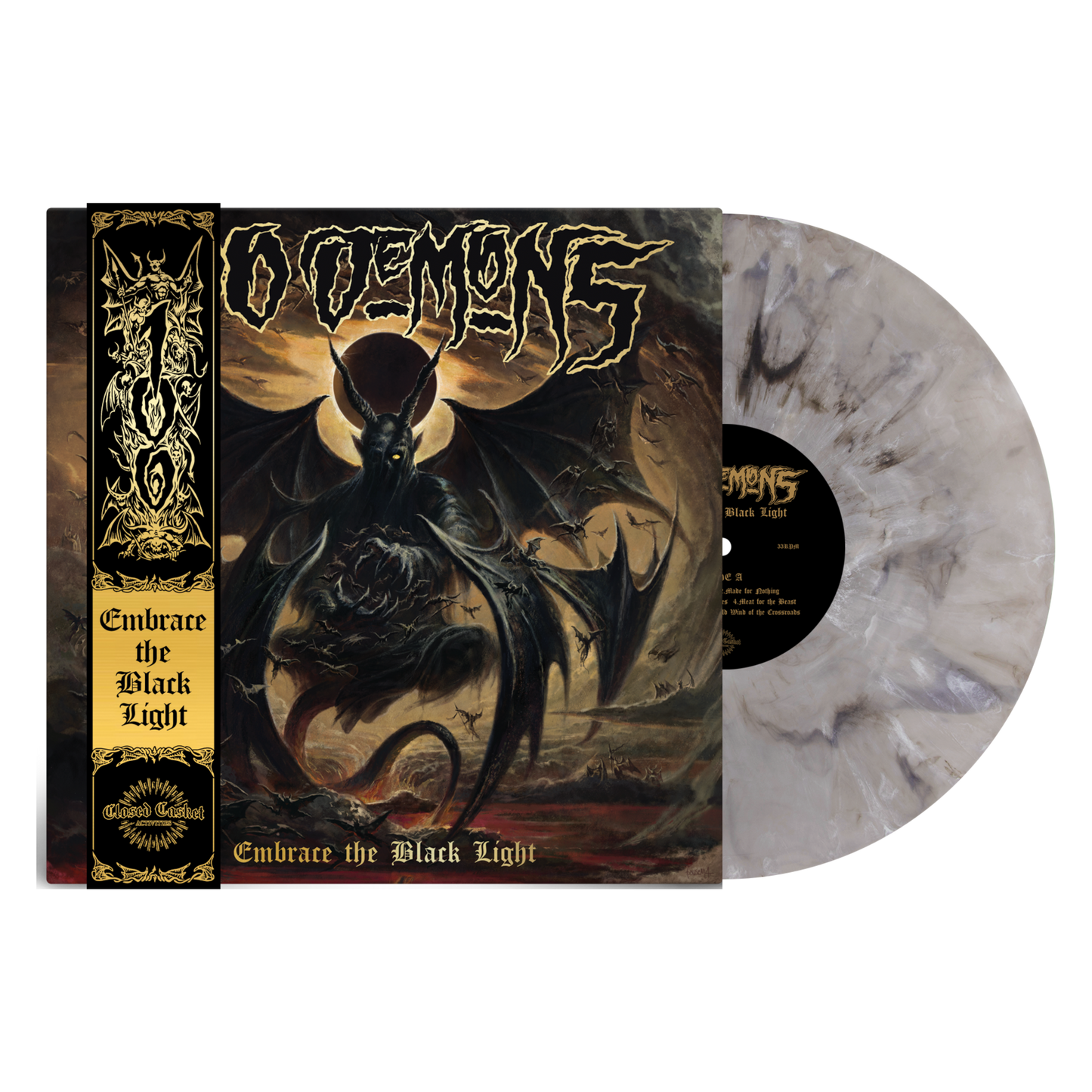 100 Demons "Embrace The Black Light" LP