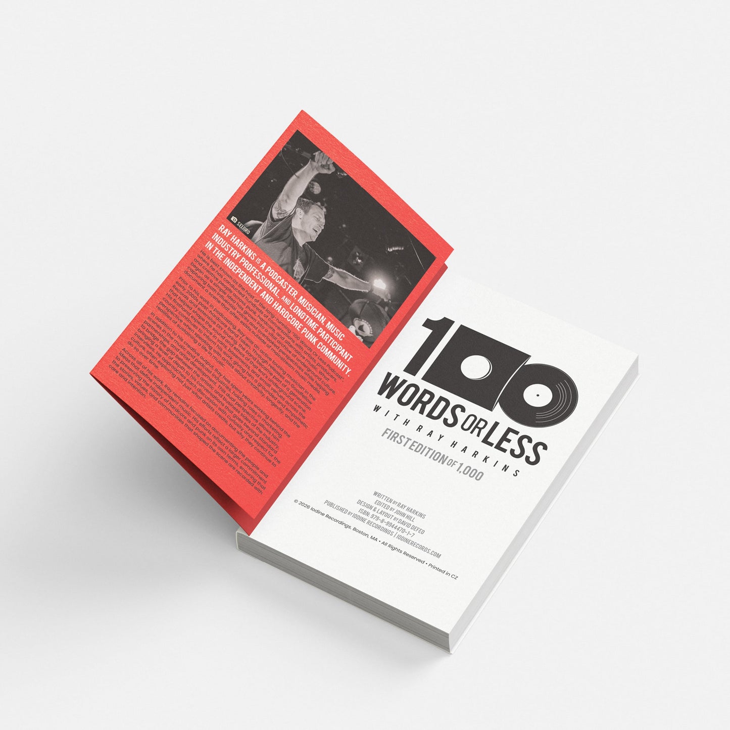 "100 WORDS OR LESS: Interviews from Independent Culture" by Ray Harkins