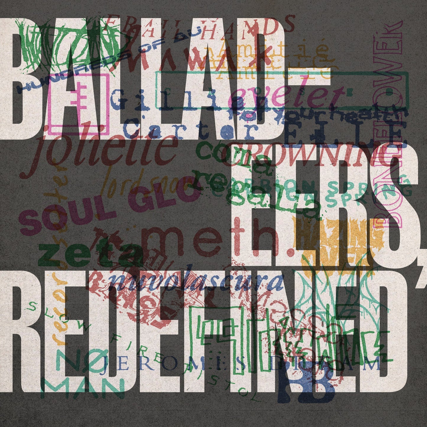 Various Artists "Balladeers, Redefined" 2xLP