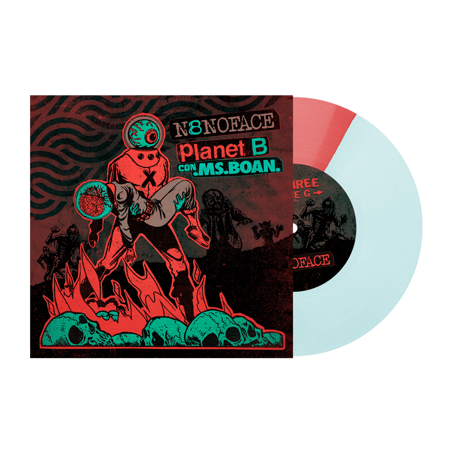 N8NOFACE and Planet B con .MS.BOAN "N8NOFACE and Planet B con .MS.BOAN" 7"EP
