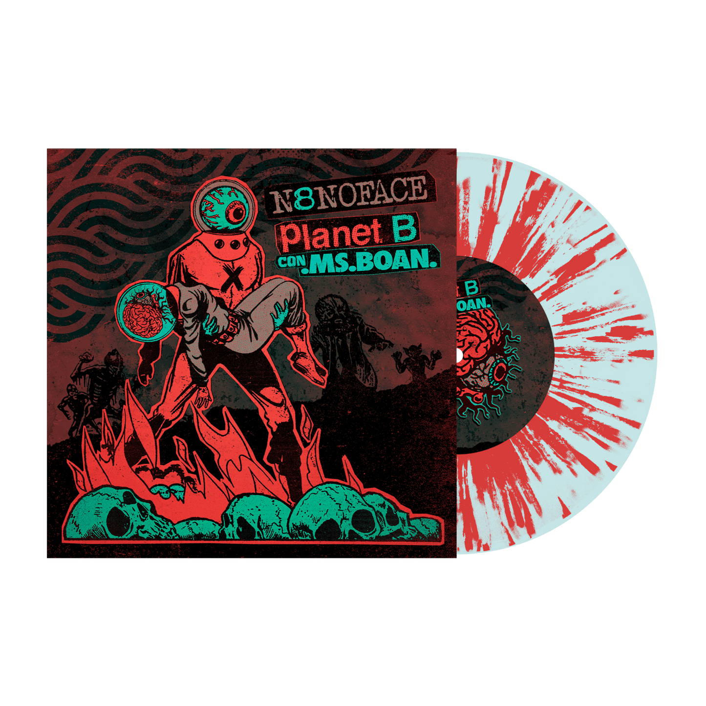 N8NOFACE and Planet B con .MS.BOAN "N8NOFACE and Planet B con .MS.BOAN" 7"EP