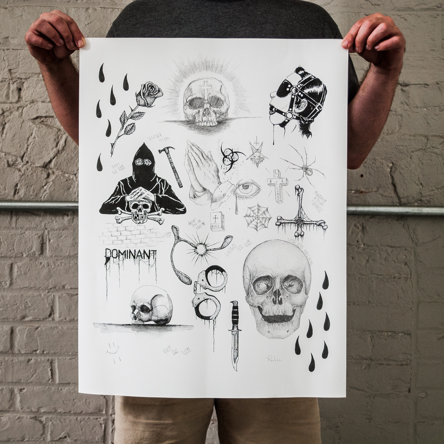 Anthony Lucero "Dominant" Giclee Print