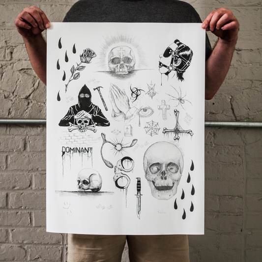 Anthony Lucero "Dominant" Giclee Print