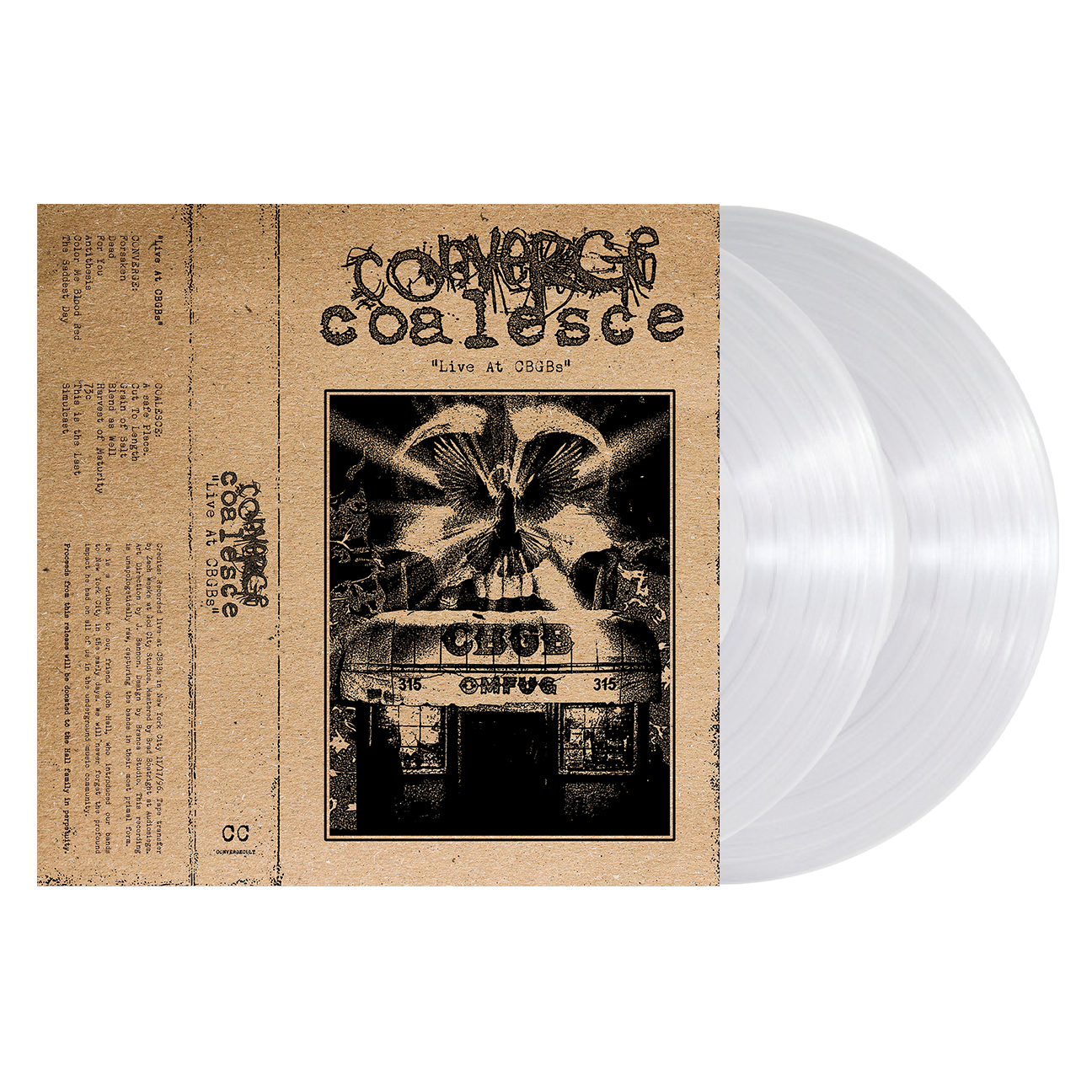 Converge & Coalesce "Live at CBGBs" 2xLP