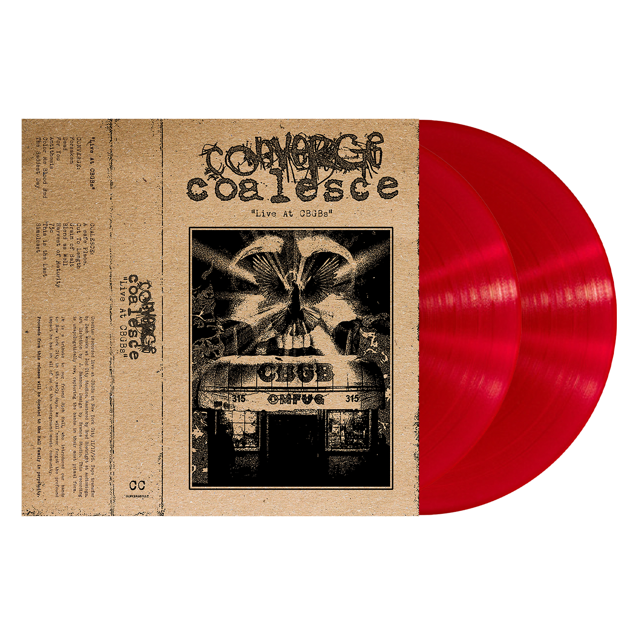Converge & Coalesce "Live at CBGBs" 2xLP