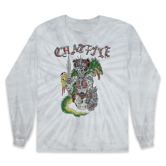 Chat Pile "Dragonslayer" Spider Silver Longsleeve