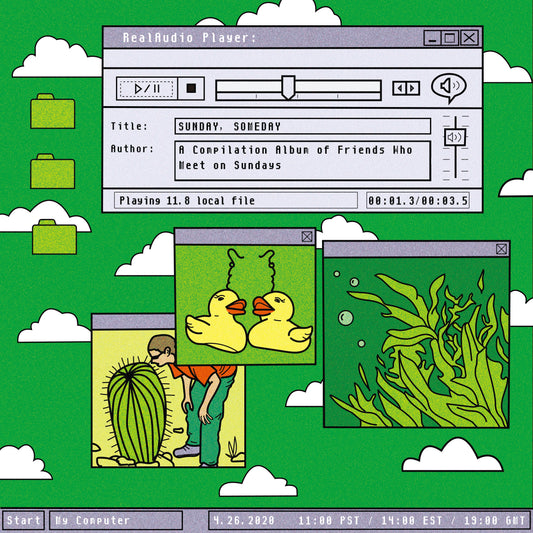 KOJI, POTTY MOUTH, NERVUS, SOLSTICE REY, FULL ON MONE'T “Sunday, Someday” LP