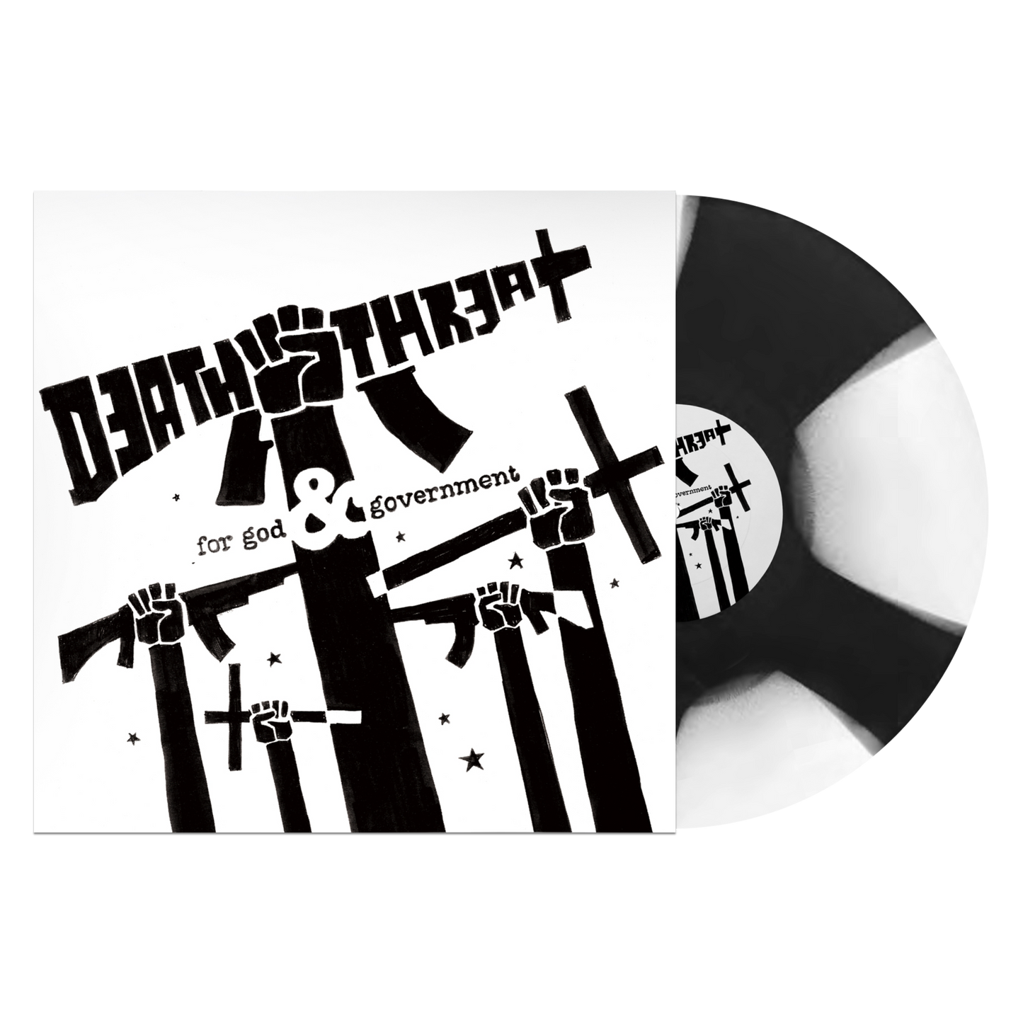 Death Threat "For God & Government" LP