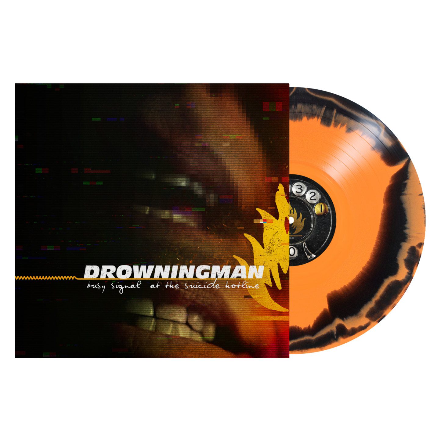 Drowningman "Busy Signal At The Suicide Hotline" LP