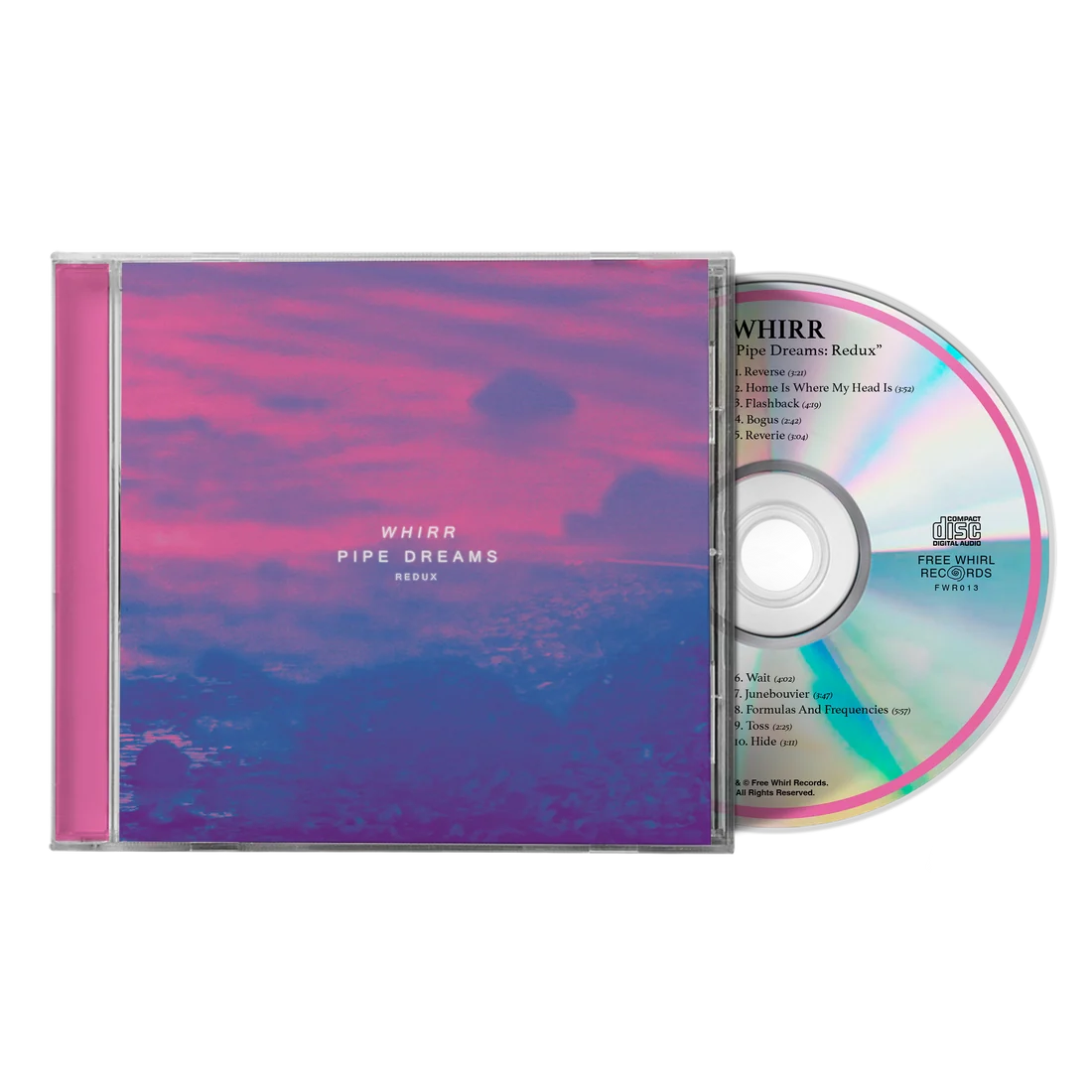 Whirr "Pipe Dreams Redux" CD