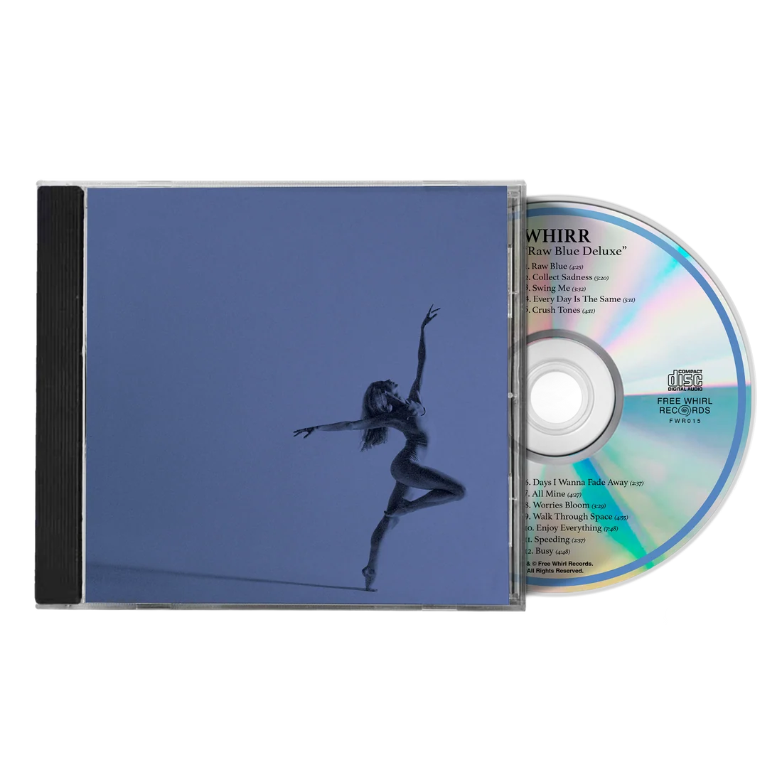 Whirr "Raw Blue" Deluxe CD