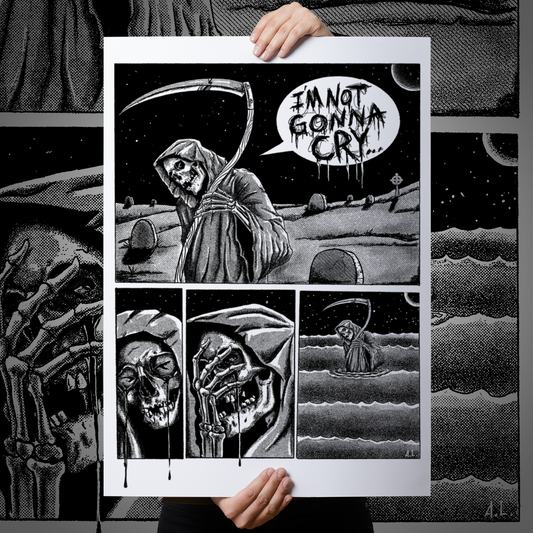 Anthony Lucero "I'm Not Gonna Cry" Giclee Print