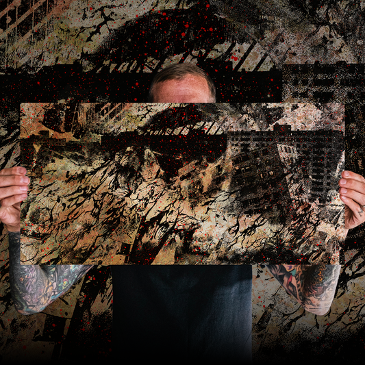 J. Bannon "LINE Series: Beyond Repair" Giclee Print