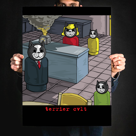 Terrier Cvlt "Diary" Giclee Print