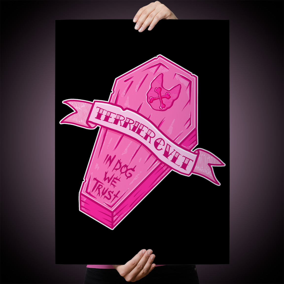 Terrier Cvlt "In Dog We Trust" Giclee Print