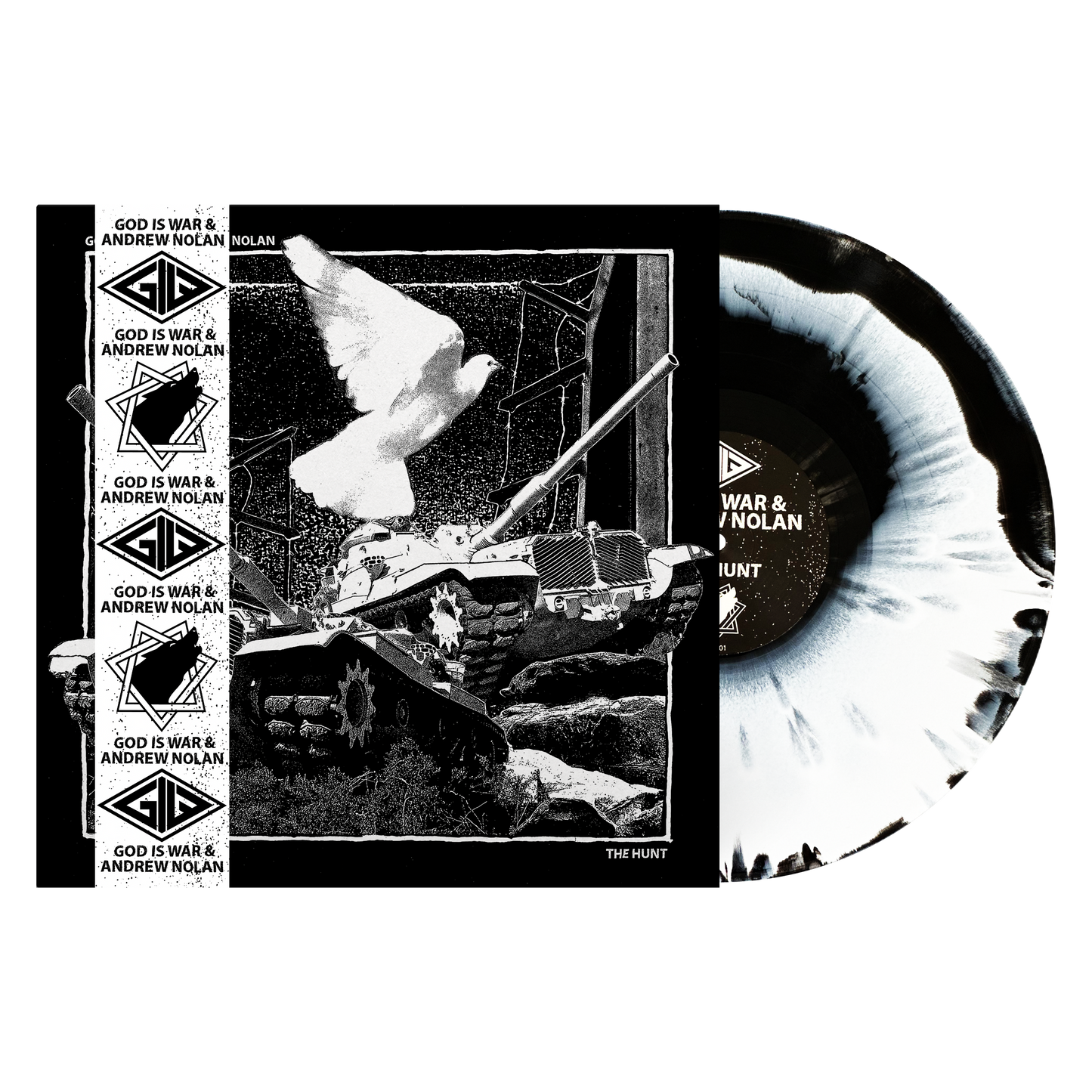 God Is War & Andrew Nolan "The Hunt" LP