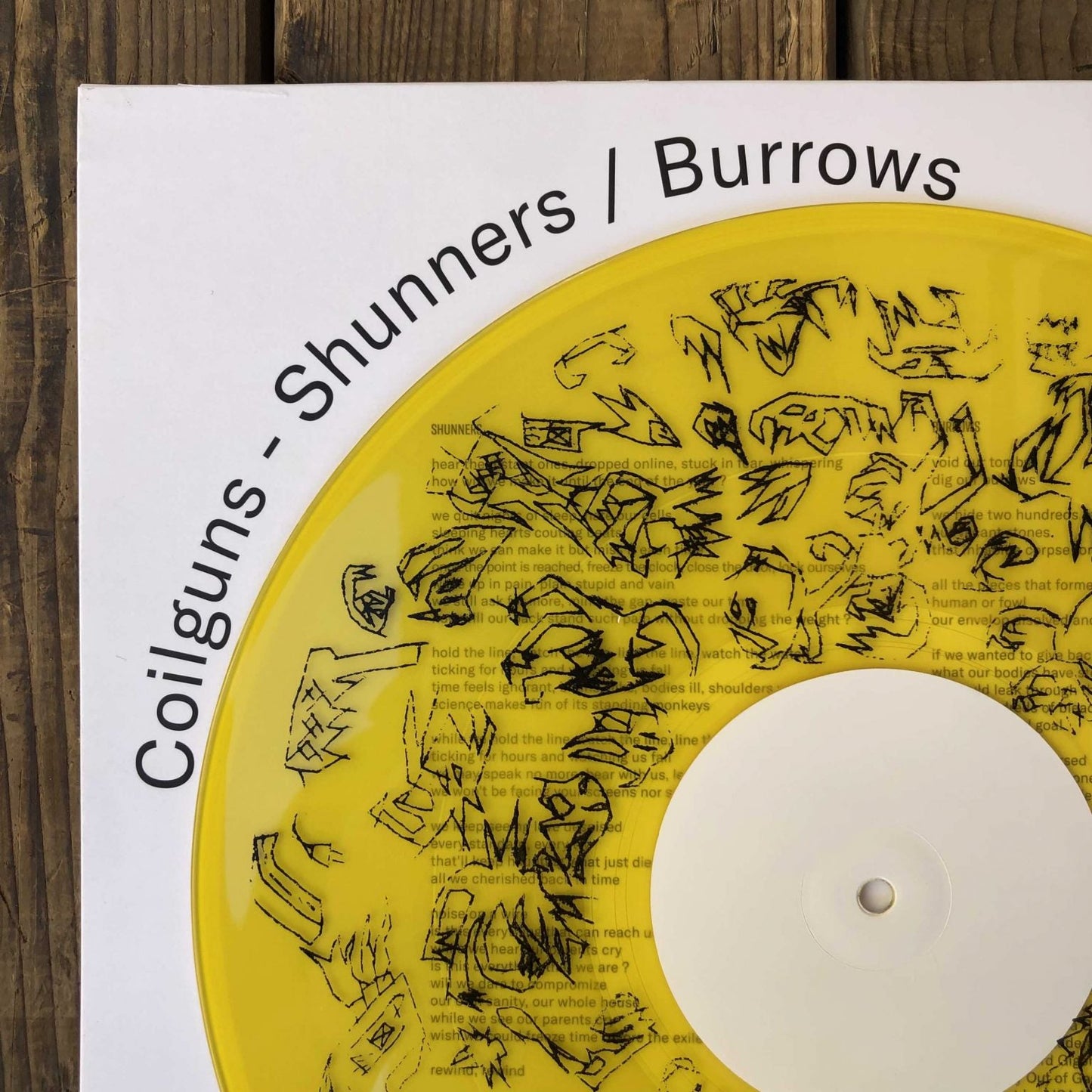 Coilguns "Shunners / Burrows" 12"EP