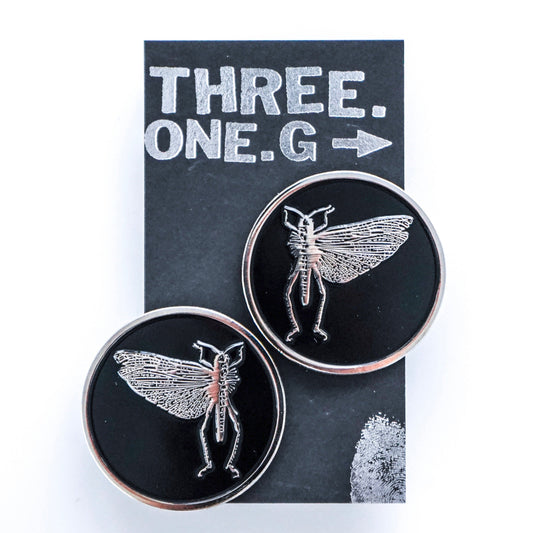 The Locust "Logo" Enamel Pin