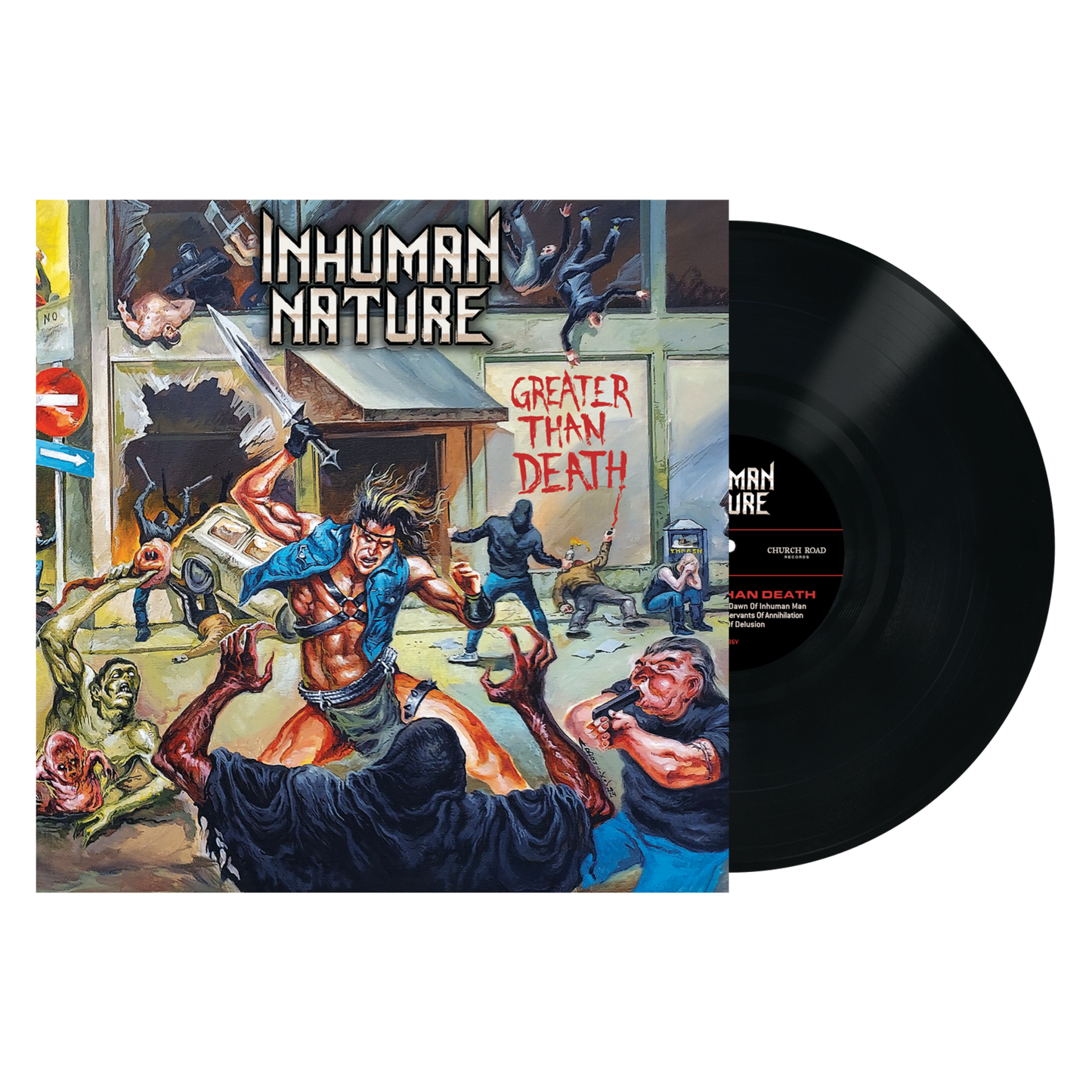 Inhuman Nature "Greater Than Death" LP