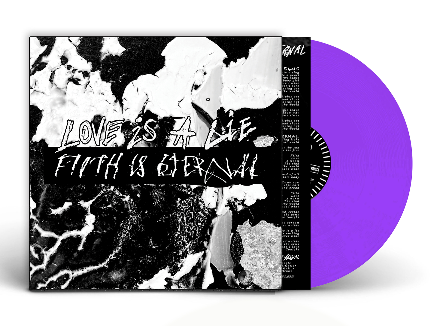 Filth Is Eternal "Love Is A Lie, Filth Is Eternal" LP
