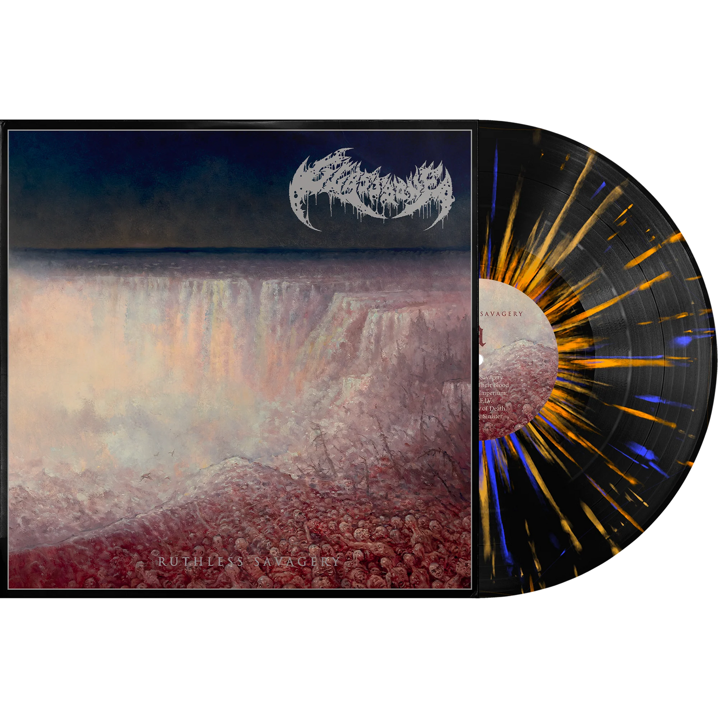 Glassbone "Ruthless Savagery + Deaf To Suffering" LP