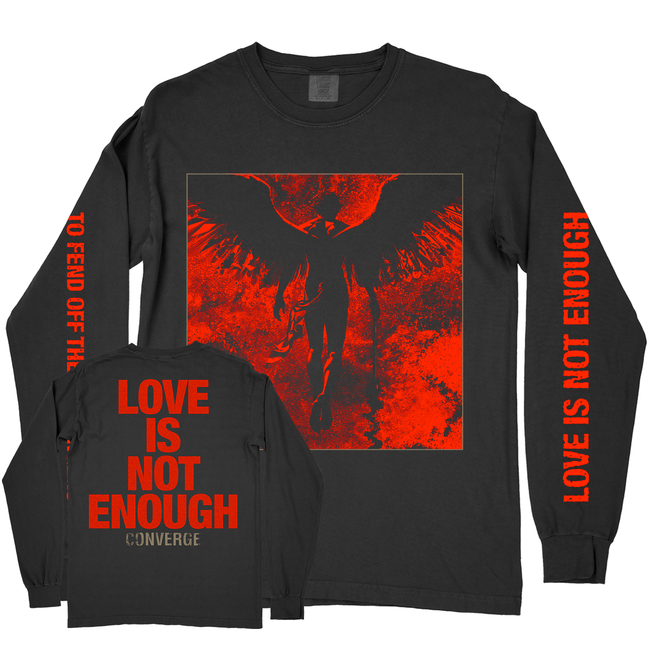 Converge "Dark Angel" Premium Black Longsleeve