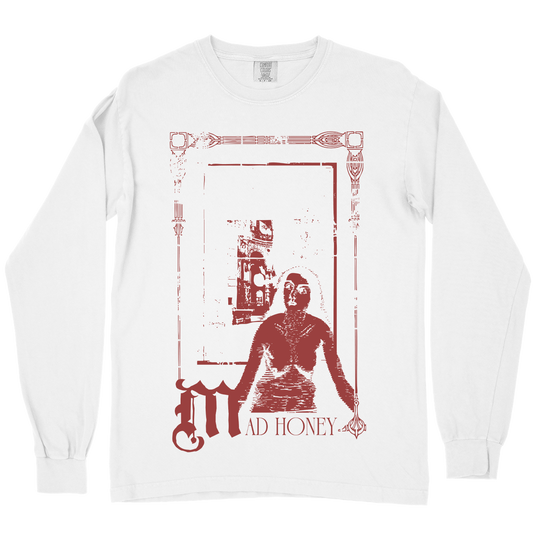 Mad Honey "Stag" Premium White Longsleeve