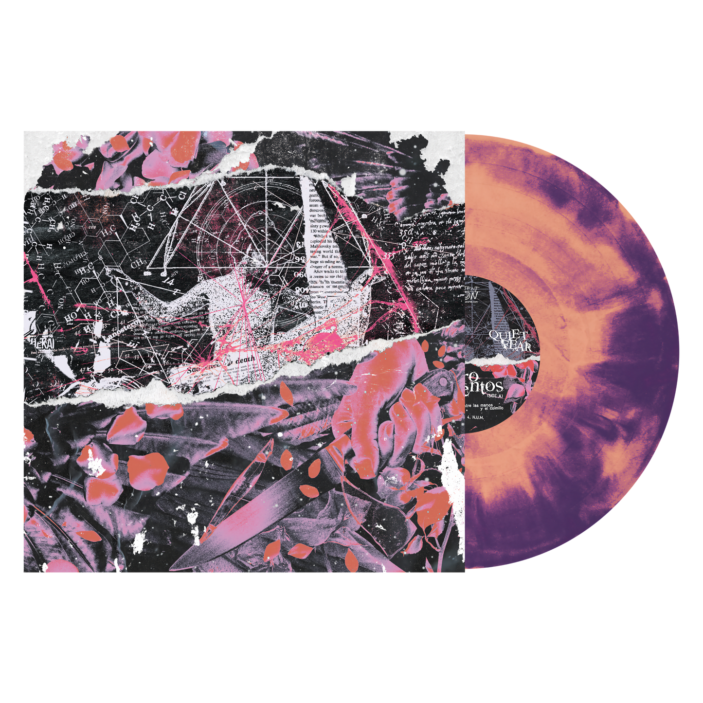 Massa Nera & Quiet Fear "Quatro Vientos // Cinco Soles" LP