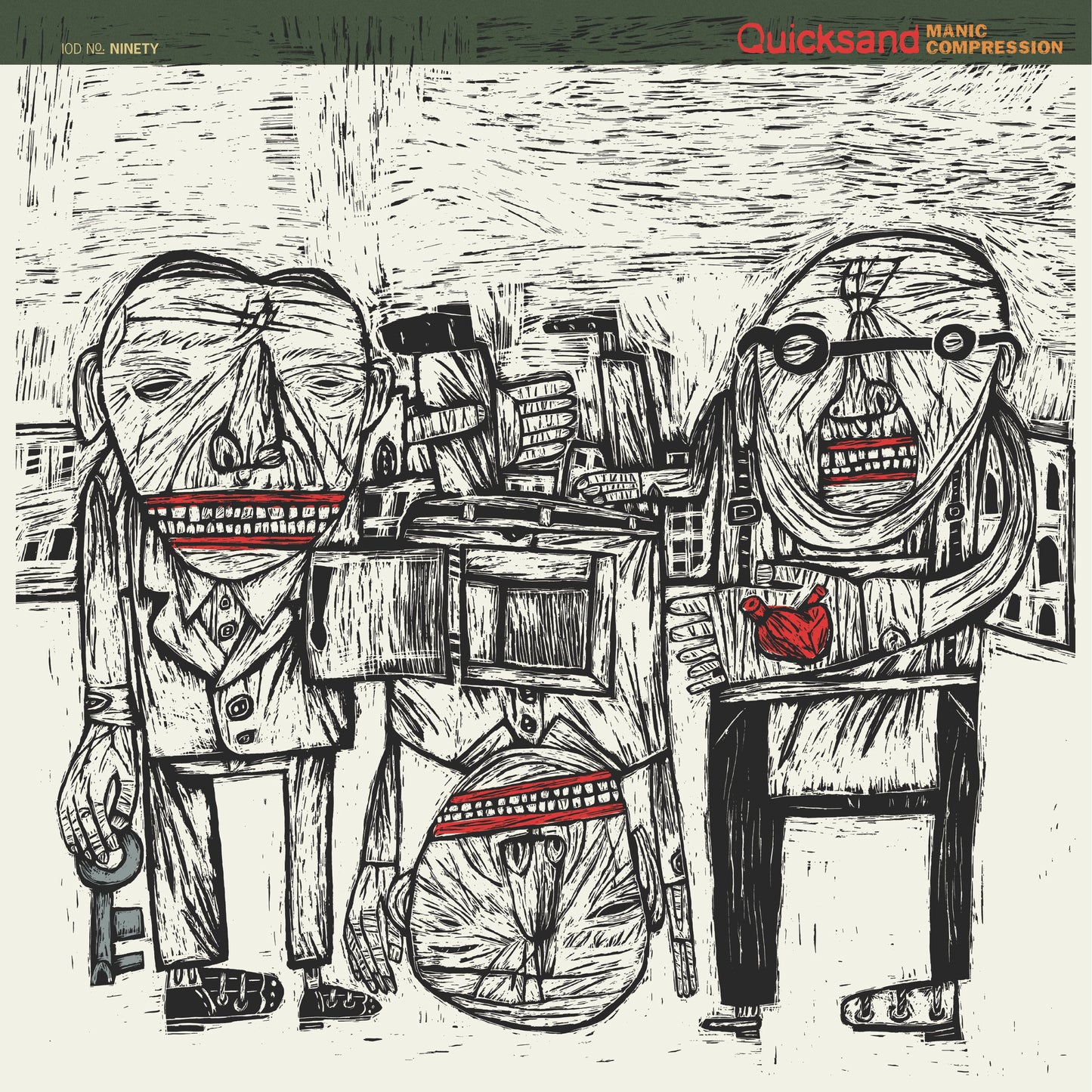 Quicksand "Manic Compression (Deluxe Book)" Deluxe LP + Book