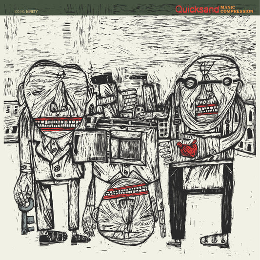 Quicksand "Manic Compression (Deluxe Book)" Deluxe LP + Book