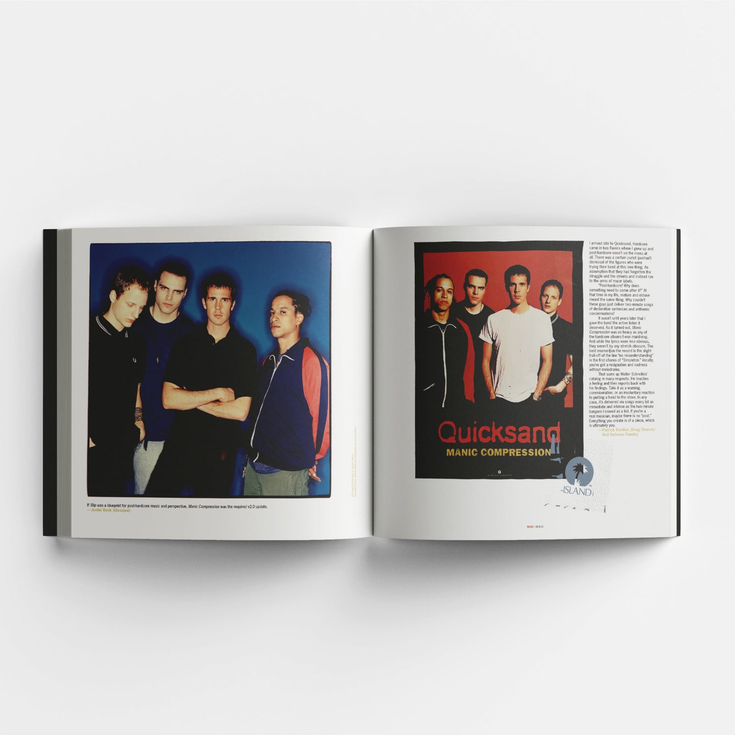 Quicksand "Manic Compression (Deluxe Book)" Deluxe LP + Book